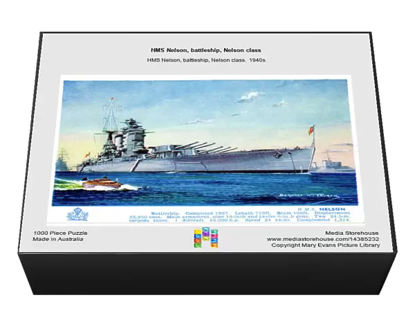 HMS Nelson, battleship, Nelson class