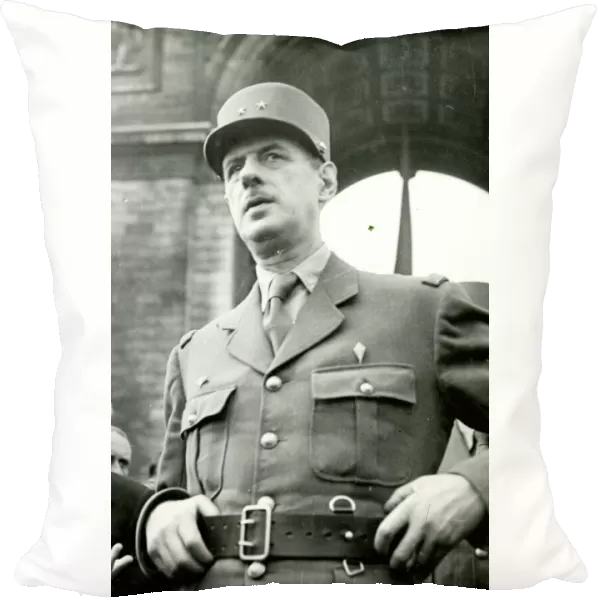 General Charles de Gaulle, French soldier and statesman