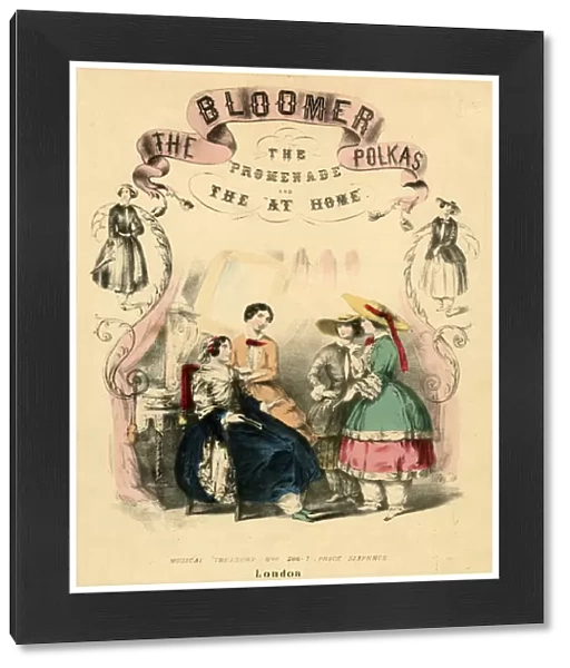 Music cover, The Bloomer Polkas