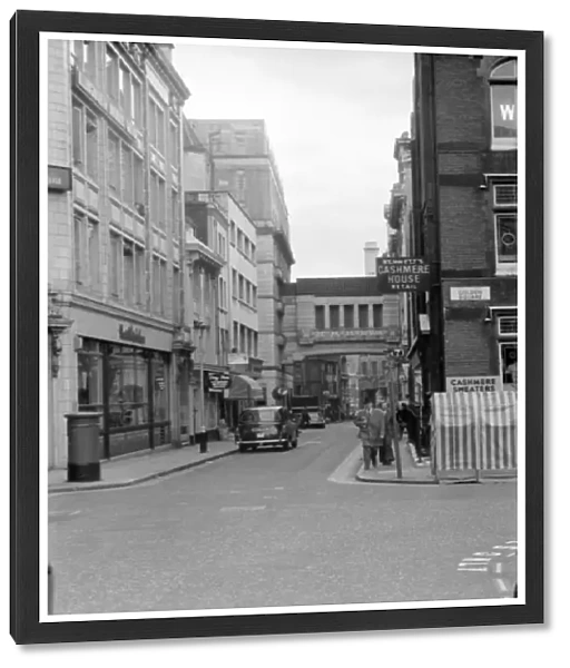 Soho, London - Golden Square and Lower James Street W1