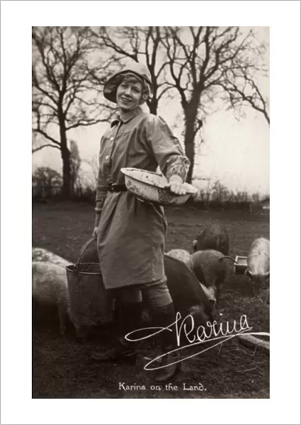 Womens Land Army WW1 Farming