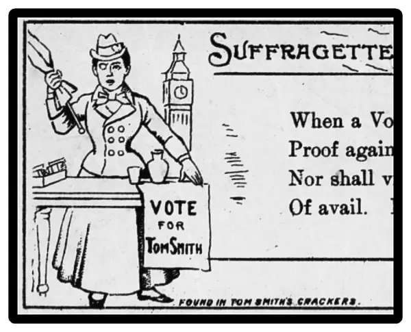 Suffragette Christmas Cracker