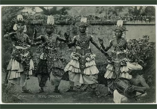 Sinhalese Devil Dancers - Sri Lanka