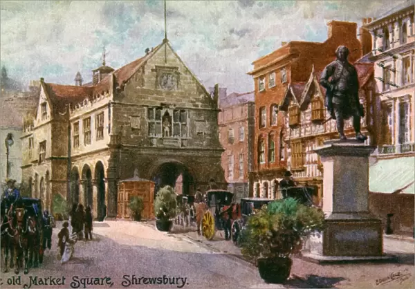 Old Market Square, Shrewsbury, Shropshire