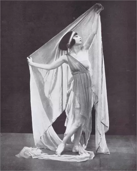 Portrait of classical dancer Margaret Loomis
