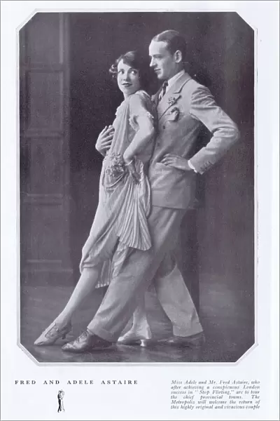 Fred and Adele Astaire in Stop Flirting, London, 1924