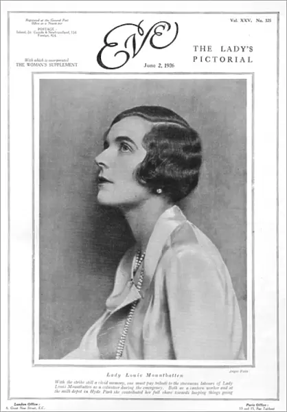 Portrait of Lady Louis Mountbatten, 1926