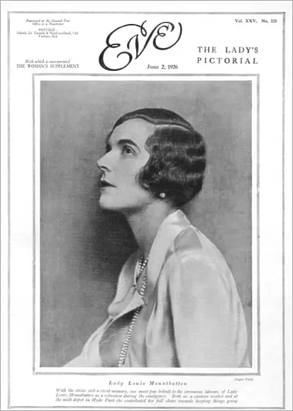 Portrait of Lady Louis Mountbatten, 1926