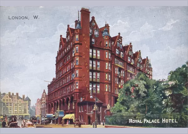 The exterior of the Royal Palace Hotel, Kensington, London