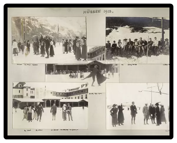 Holiday in Murren 1913