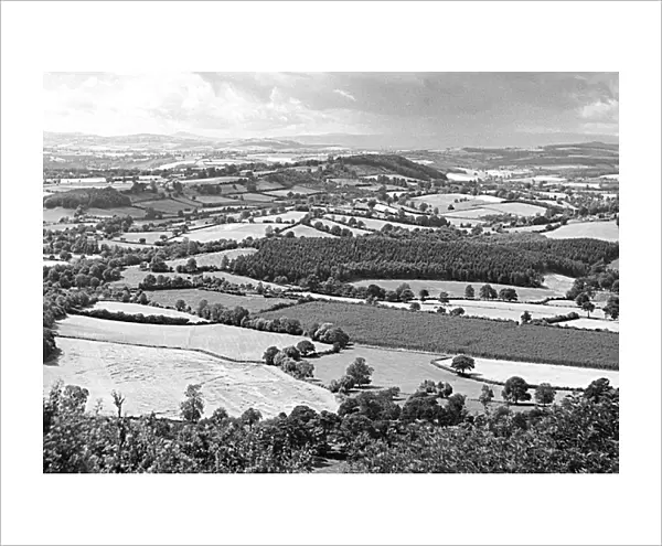 View from Marcle Ridge, nr Much Marcle, Herefordshire