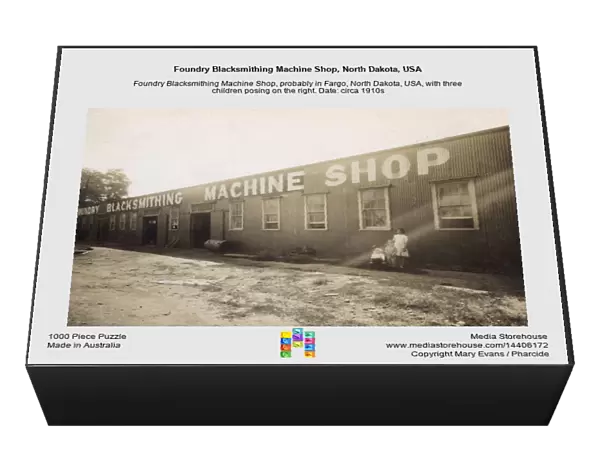 Foundry Blacksmithing Machine Shop, North Dakota, USA