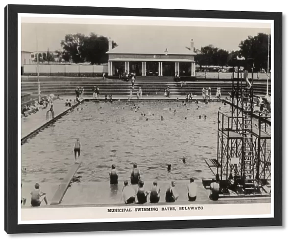 Municipal Swimming Baths, Bulawayo, Rhodesia