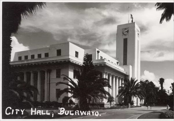 City Hall, Bulawayo, Rhodesia (Zimbabwe)