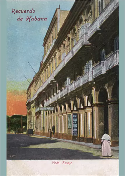 Hotel Pasaje, Havana, Cuba