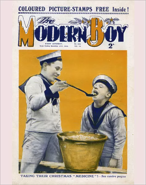 The Modern Boy front cover - Naval