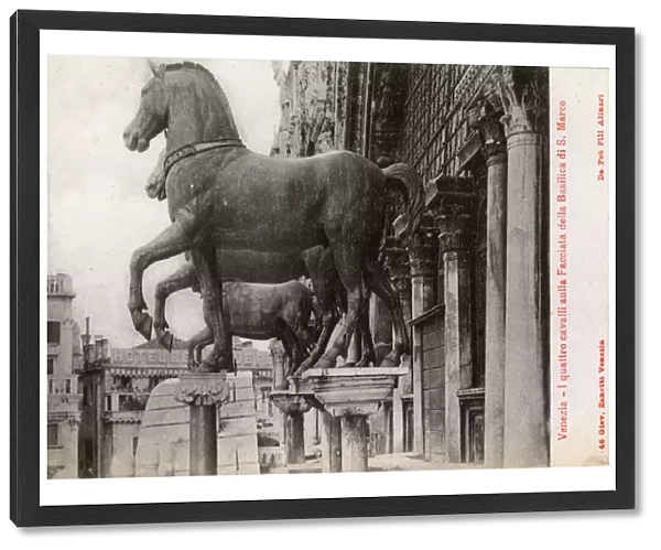 St. Marks Square, Venice, Italy - The Horses of St. Mark