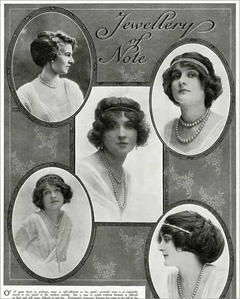 Tecla pearls counterparts for the natural 1913