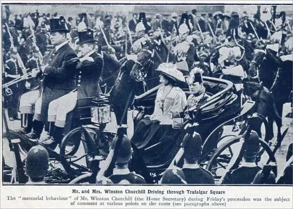 Winston Churchill on Coronation Day 1911