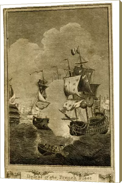 Defeat of the French Fleet by Vice Admiral Hotham