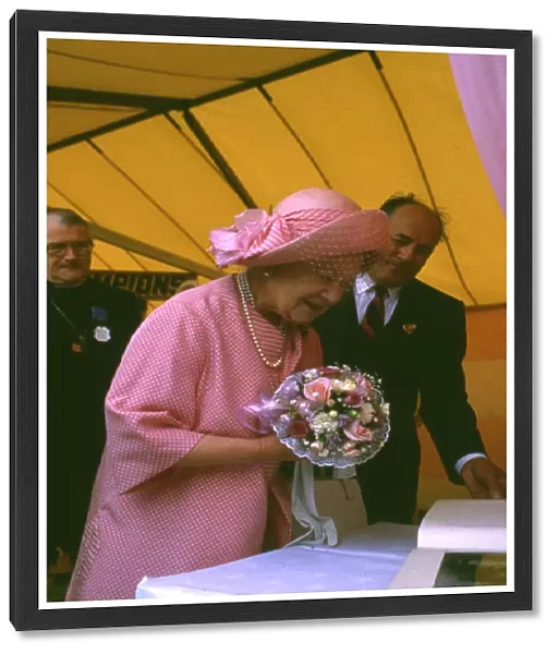 Queen Mother at the Royal Cornwall Show, Wadebridge