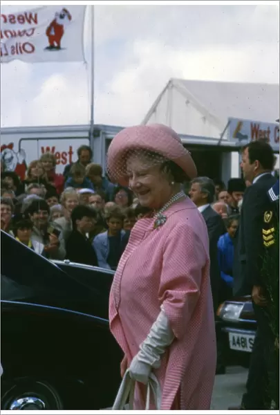 Queen Mother at the Royal Cornwall Show, Wadebridge