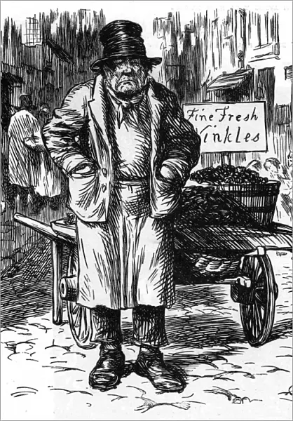 Winkle seller, 1869