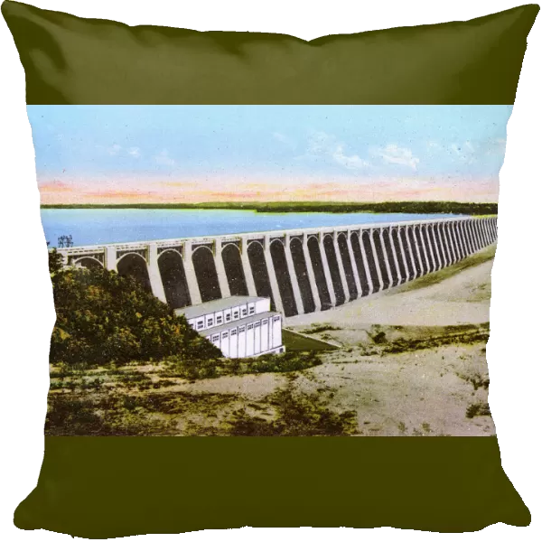 State of Oklahoma, USA - Grand River Dam and Lake