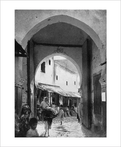 The Gateway leading into the Moulay Idriss, Morocco