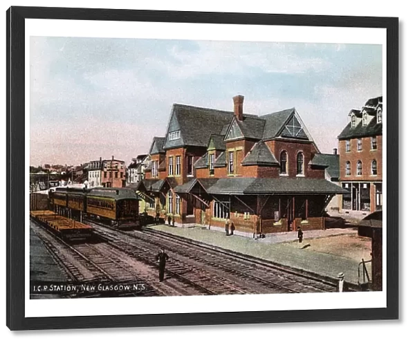 Railway Station at New Glasgow, Nova Scotia, Canada
