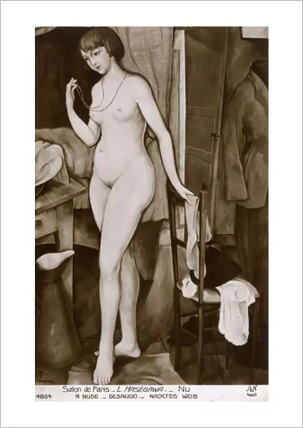 A Nude Study by L Hasegawa - Salon de Paris