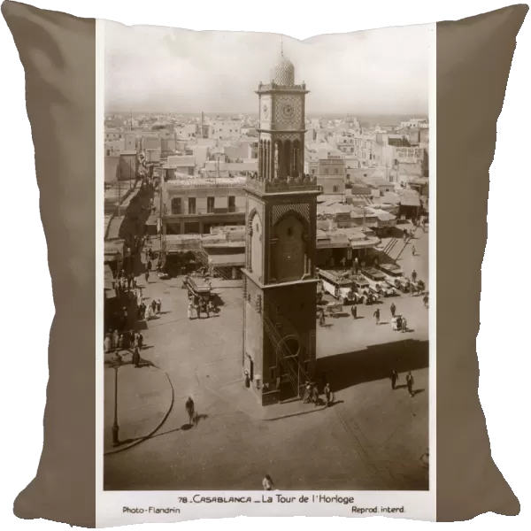 Casablanca, Morocco - Tour de l Horloge (Clock tower)