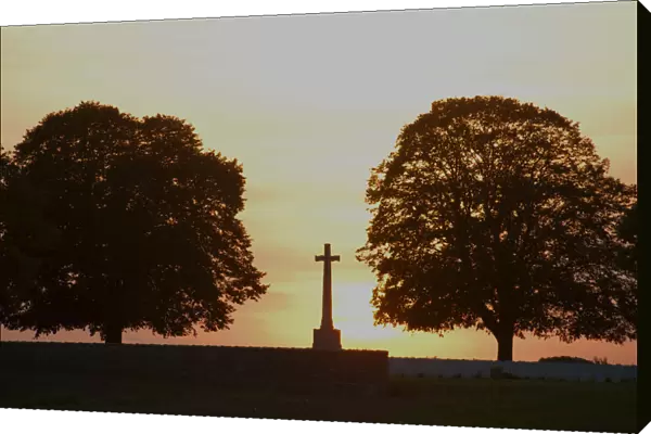 Courcelette Cemetery - Somme Battlefield