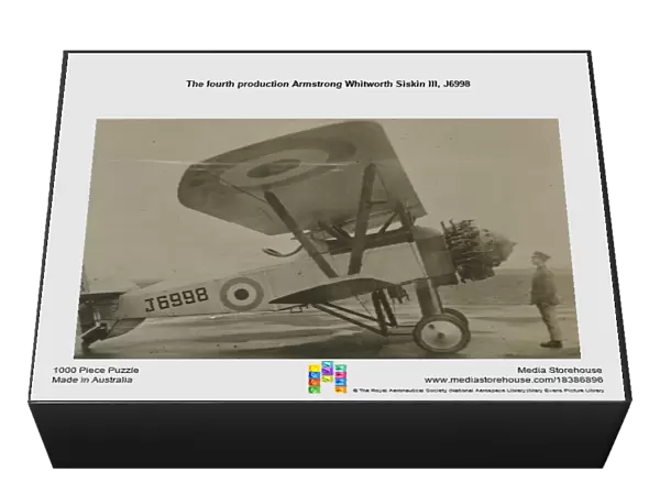 The fourth production Armstrong Whitworth Siskin III, J6998
