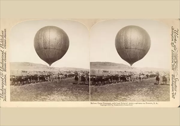 3D Stereoscopic Image, Balloon Corps Transport with Lord?