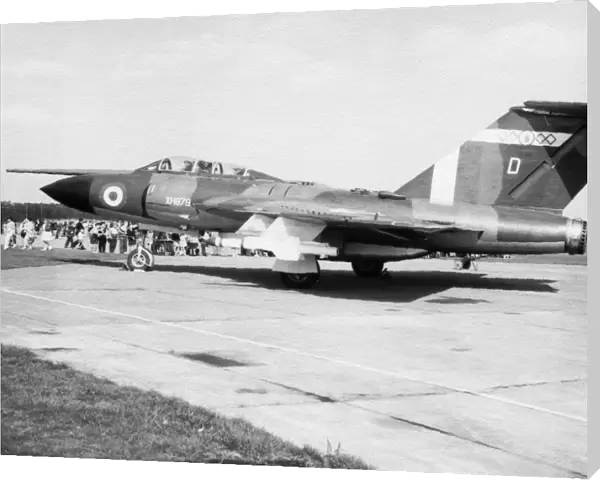 RAF Squadron Gloster Javelin Based at Duxford in 1950S