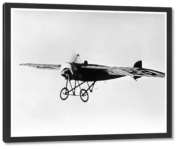 Legagneux Flying a Morane-Soulnier Monoplane in 1913