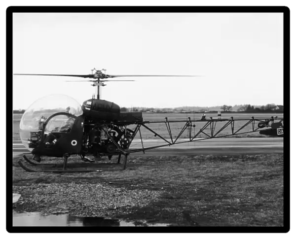 Bell 47 Sioux Helicopter Date: 1960s