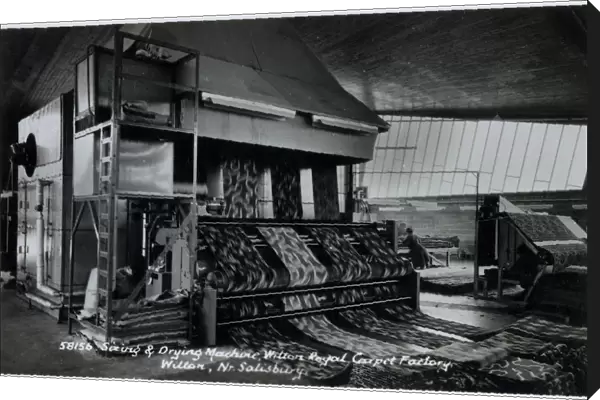 Sizing and Drying Machine, Witton Royal Carpet Factory