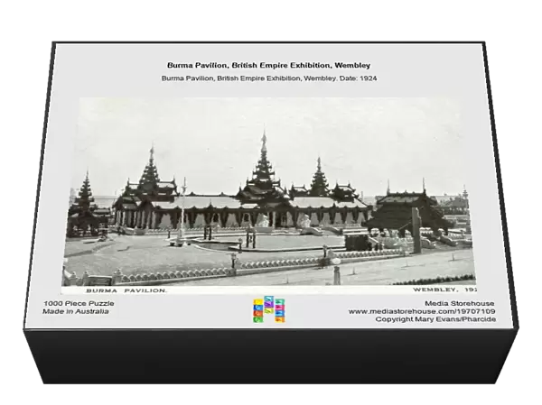 Burma Pavilion, British Empire Exhibition, Wembley