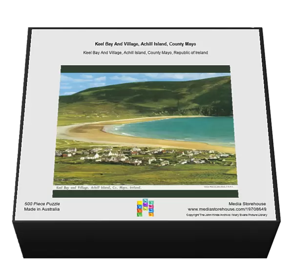 Keel Bay And Village, Achill Island, County Mayo
