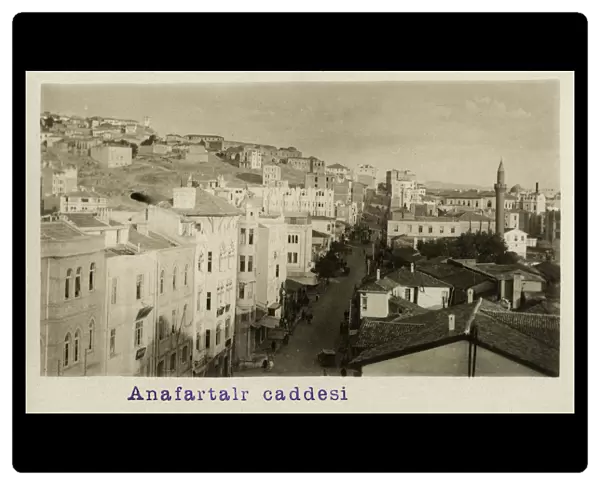 Anafartalar Caddesi, Ankara, Turkey - Street Scene