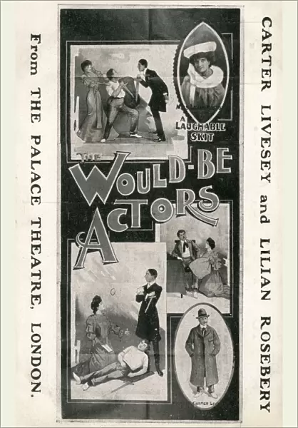 Would-Be Actors, Palace Theatre, London