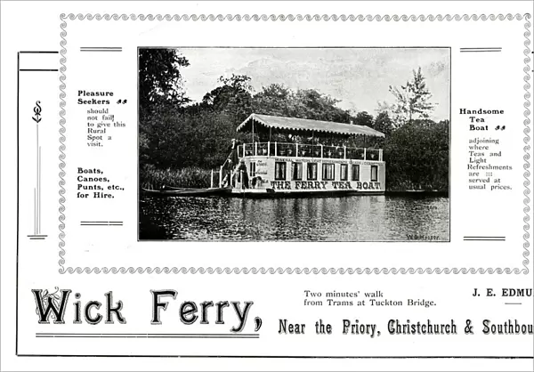 Wick Ferry Tea Boat
