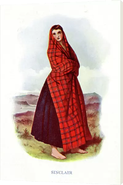 Sinclair, Traditional Scottish Clan Costume