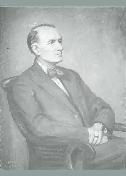 Mr. H. E. Wimperis - Portrait as President R. Ae. S
