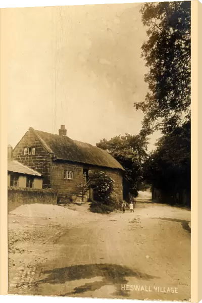 The Village, Heswall, Wirral, Birkenhead, Lancashire, England. Date: 1910s
