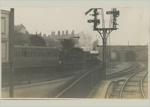 Southern Railway Junction Station, Britain. Date: 1920s