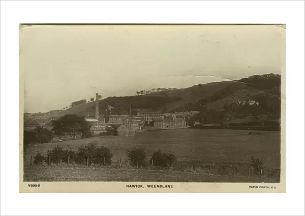 The Village, Hawick, Jedburgh, Weensland, Roxburghshire, Scotland. Date: 1909