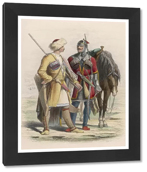 Two Circassian soldiers